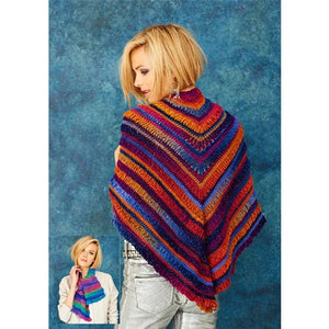 Stylecraft Pattern 9187: Scarf & Shawl Crochet