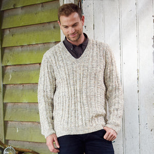 Stylecraft Pattern 9341: Sweater and Cardigan