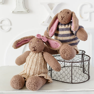 Stylecraft Pattern 9355: Toys in Double Knitting Blissful Bunnies