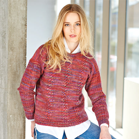 Stylecraft Pattern 9405: Sweater and Cardigan
