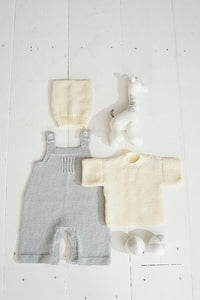 Stylecraft Pattern 9498: T-shirt, Dungarees and Hat in Bambino DK