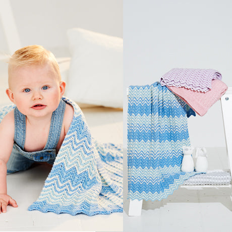 Stylecraft Pattern 9506: Baby Blankets