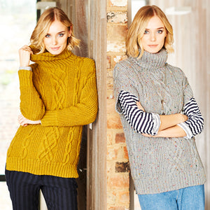 Stylecraft Pattern 9547: Sweater and Tunic