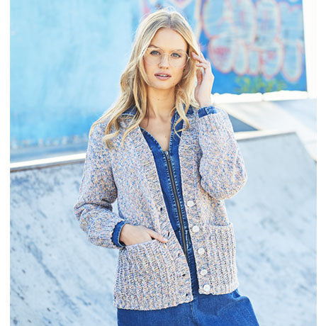 Stylecraft Pattern 9618: Sweater & Cardigan