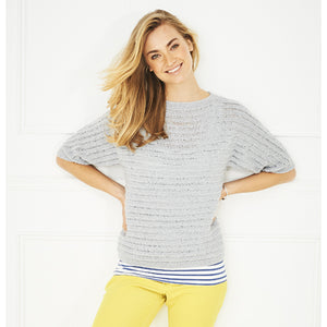 Stylecraft Pattern 9640: V Neck and Boat Neck Sweater