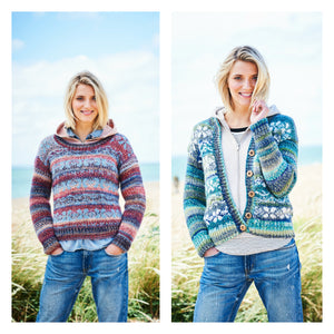 Stylecraft Pattern 9715: Cardigan and Sweater