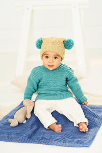 Stylecraft Pattern 9761: Jumper, Hat and Blanket