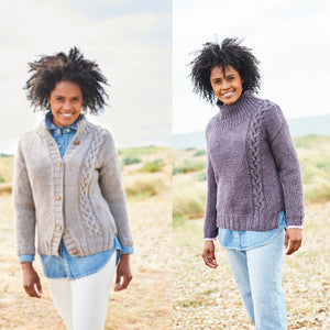 Stylecraft Pattern 9812: Sweater and Jacket