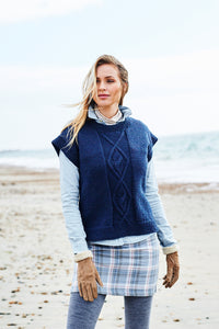 Stylecraft Pattern 9874: Sweater and Pullover in Highland Heathers Aran