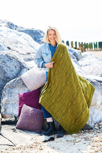 Stylecraft Pattern 9944: Blanket & Cushions (digital download)