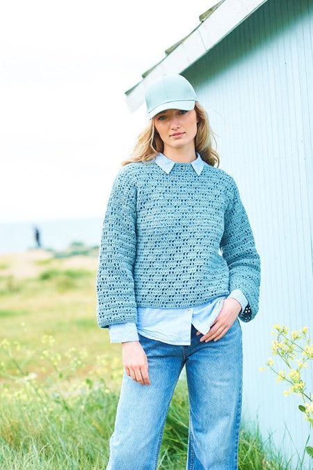 Stylecraft pattern 9967: Filet Jumpers (digital download)