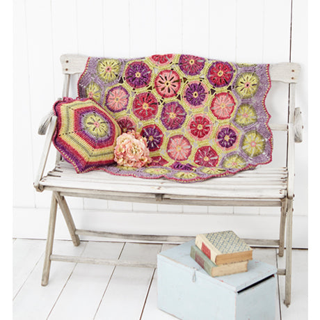 Stylecraft pattern 9298: Cushion and Throw - Crochet