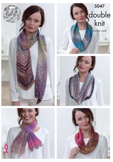 King Cole Pattern 5047: Knitted Accesories