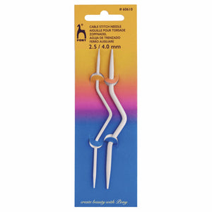 Pony Cable Stitch Needle Bent: 2.50 - 4.00mm