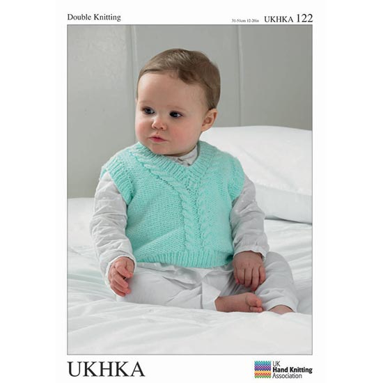 UKHKA Pattern 122: Slipovers, Cardigan and Waistcoat