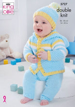 Load image into Gallery viewer, King Cole Pattern 5727: Baby Set
