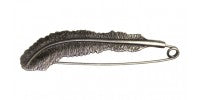 Load image into Gallery viewer, Hiya Hiya: Shawl Pin - Feather
