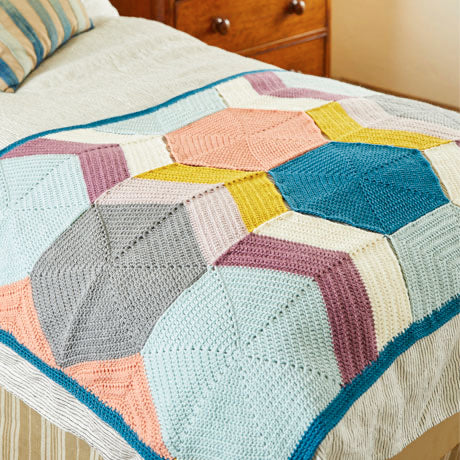 Stylecraft pattern 9449: Blankets - Crochet