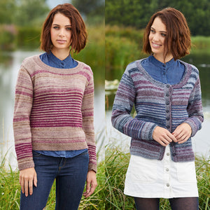 Stylecraft Pattern 9460: Cardigan & Sweater