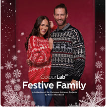 Load image into Gallery viewer, WYS ColourLab DK Festive Family Christmas Pattern Book
