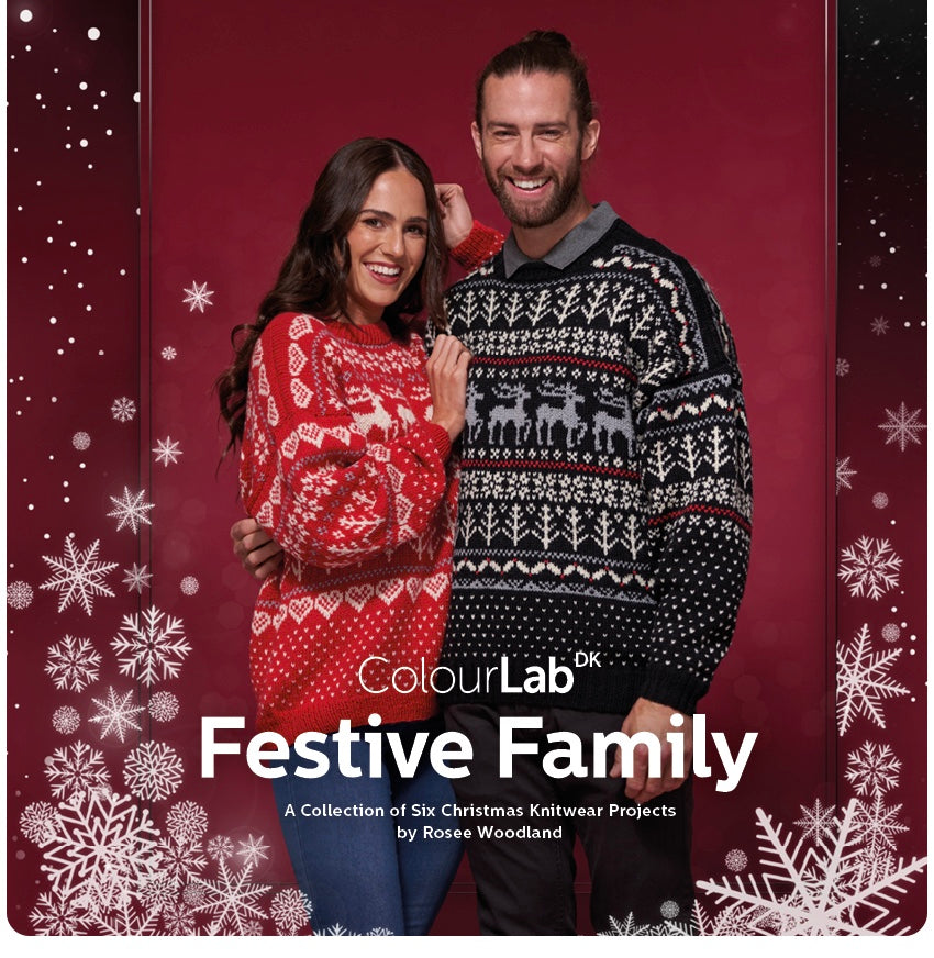 WYS ColourLab DK Festive Family Christmas Pattern Book