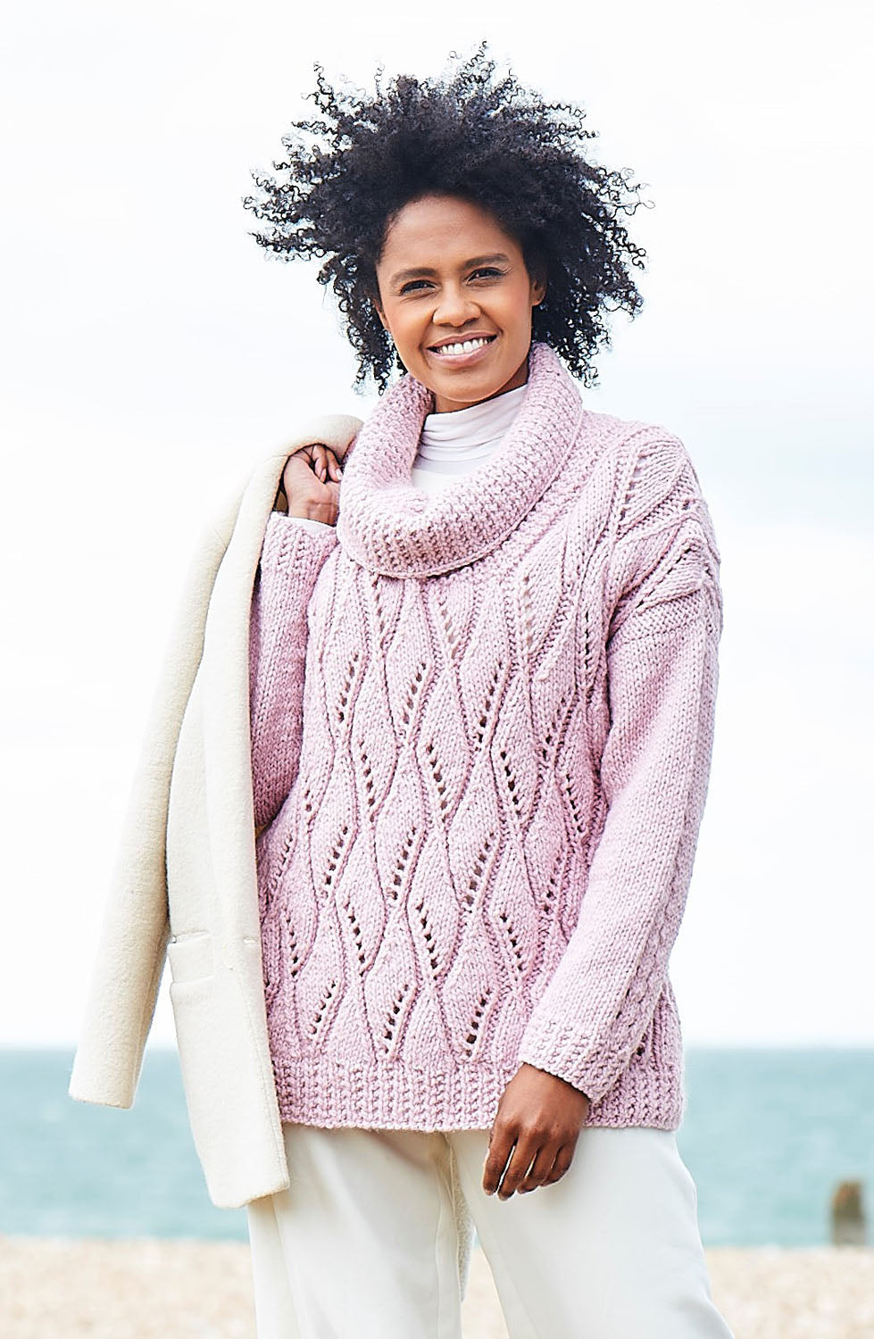Stylecraft Pattern 9816: Sweater and Cardigan
