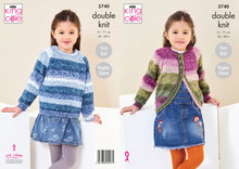 Load image into Gallery viewer, King Cole Pattern 574p: Sweater &amp; Cardigan
