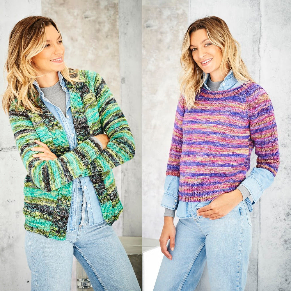 Stylecraft Pattern 9800: Jacket and Sweater