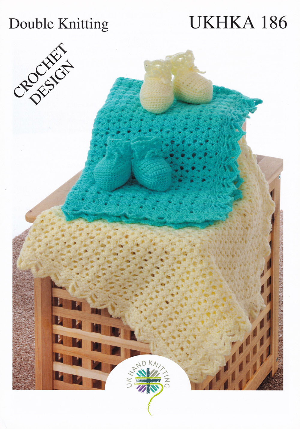 UKHKA 186: Crochet Blanket & Booties