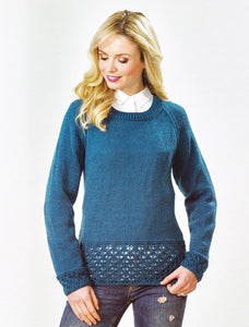 James C Brett Pattern JB477: Sweater