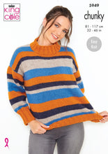 Load image into Gallery viewer, King Cole Pattern 5949: Sweaters Chunky
