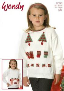 Wendy Pattern 5596: Christmas Jumpers